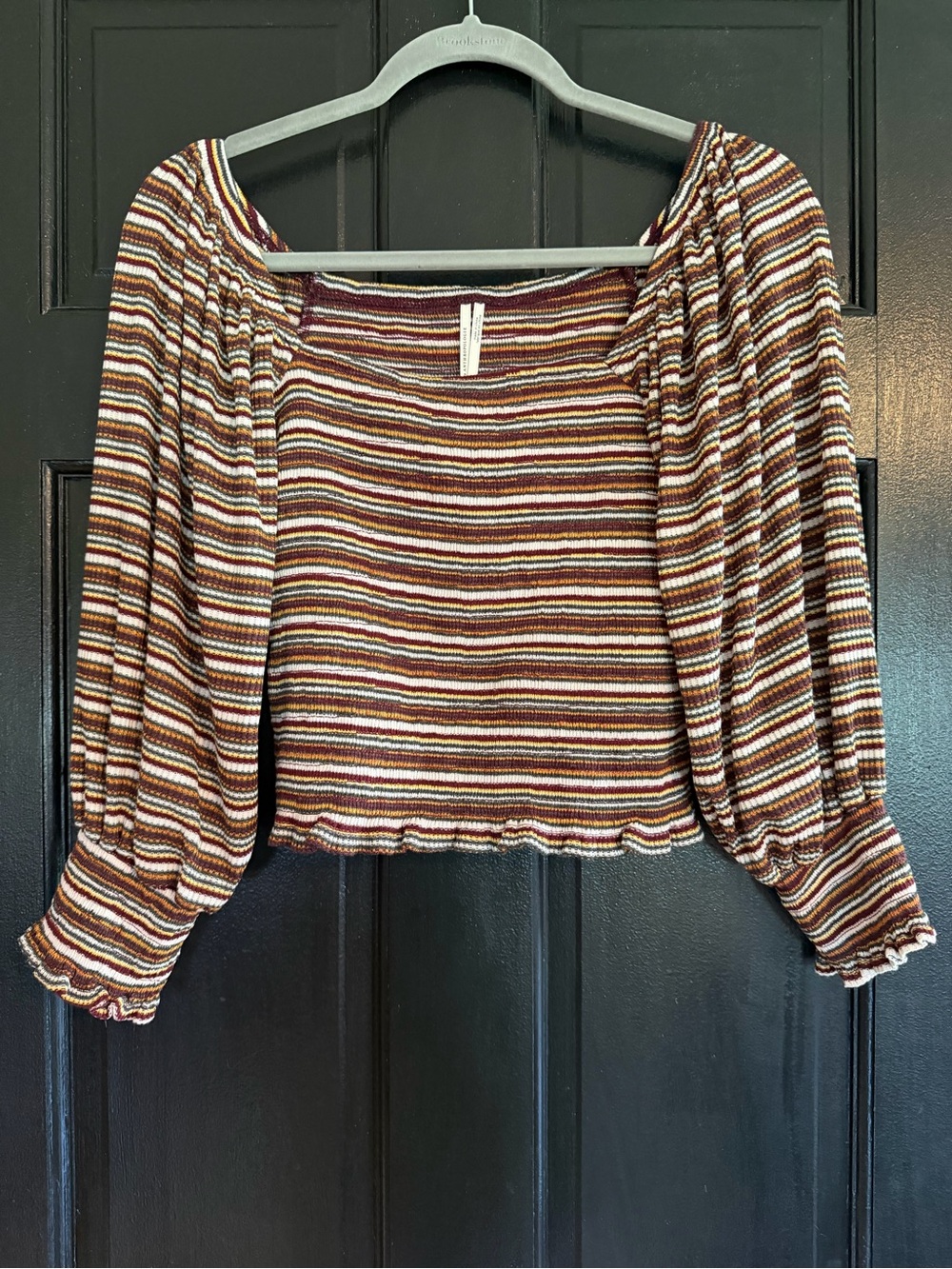Anthropologie off shoulder crop top